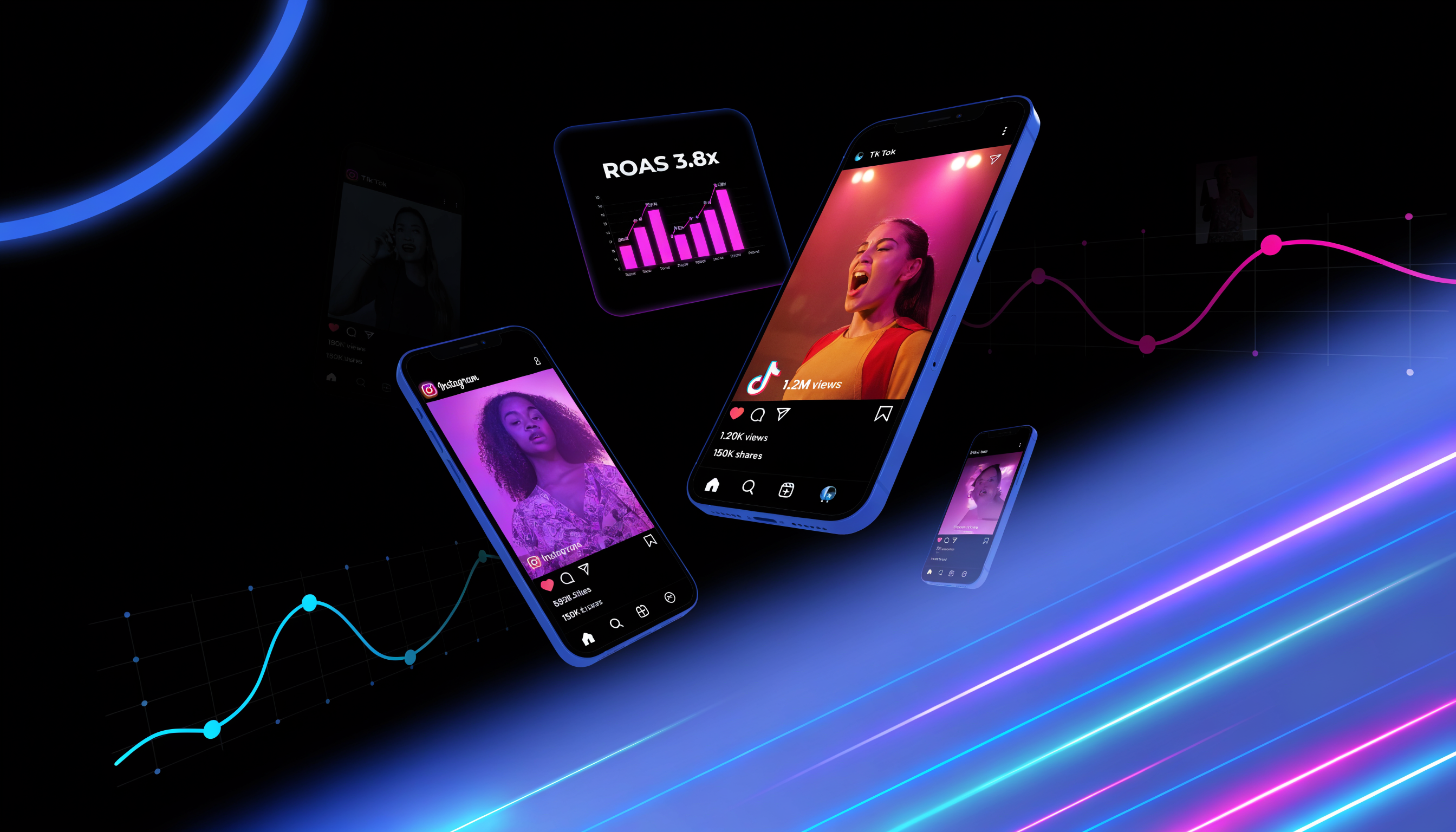 TikTok Ads — Campagnes vidéo premium